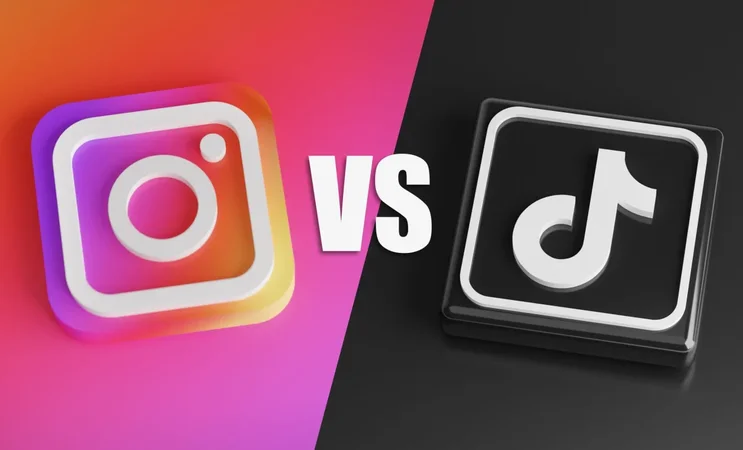 instagram vs tiktok
