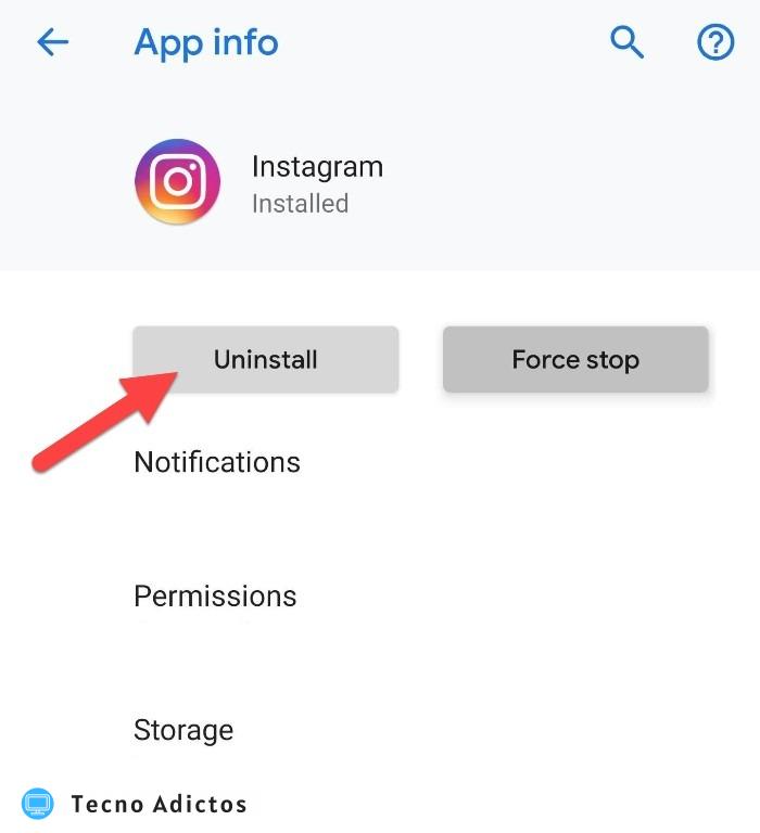 Instagram no funciona Aplicaciones Notificaciones Desinstalación de Instagram Instagram no funciona Aplicaciones Notificaciones Desinstalación de Instagram