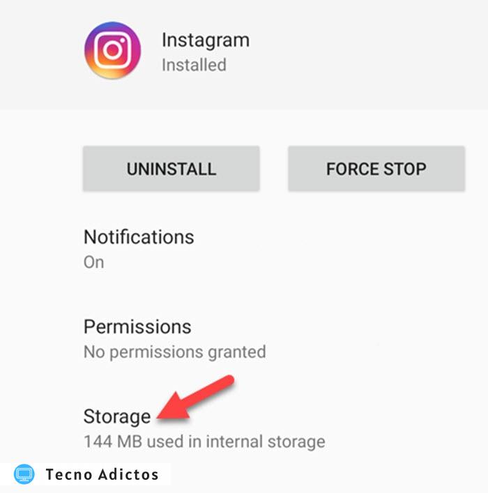 Instagram no funciona el almacenamiento Instagram no funciona el almacenamiento