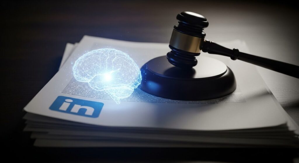 Mazo juez IA cerebro digital LinkedIn legal profesional