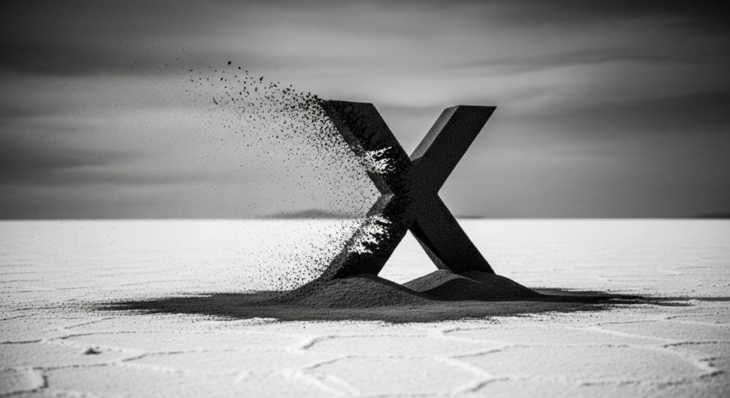 Escultura de logo