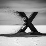 Escultura de logo